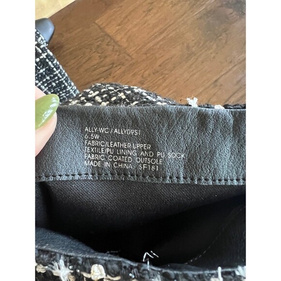 Steve Madden Ally-C Boucle Cap Toe Tall Boots Wide Calf 6.5 - Picture 4 of 7